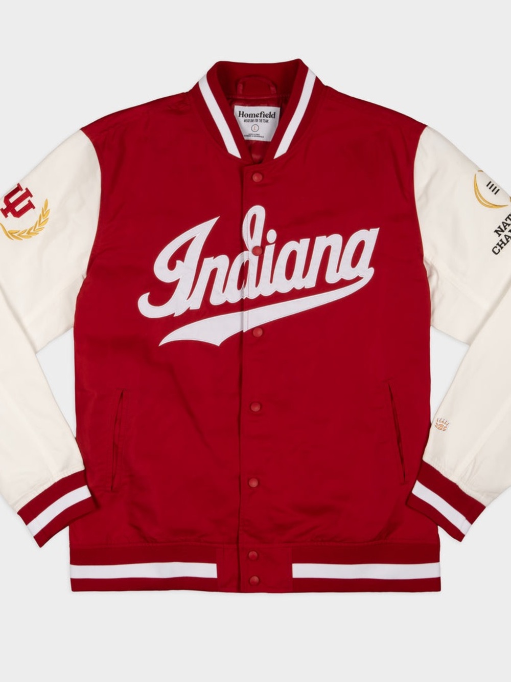 Homefield Indiana University National Champs Bomber Jacket NWT